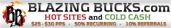 Blazing Bucks Webmasters Program